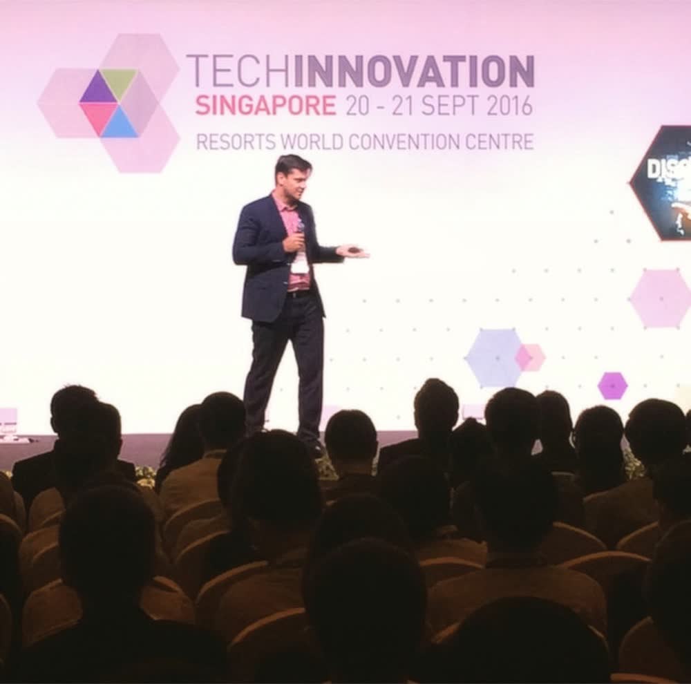 René Nagl, Keynote TechInnovation Singapore 2016