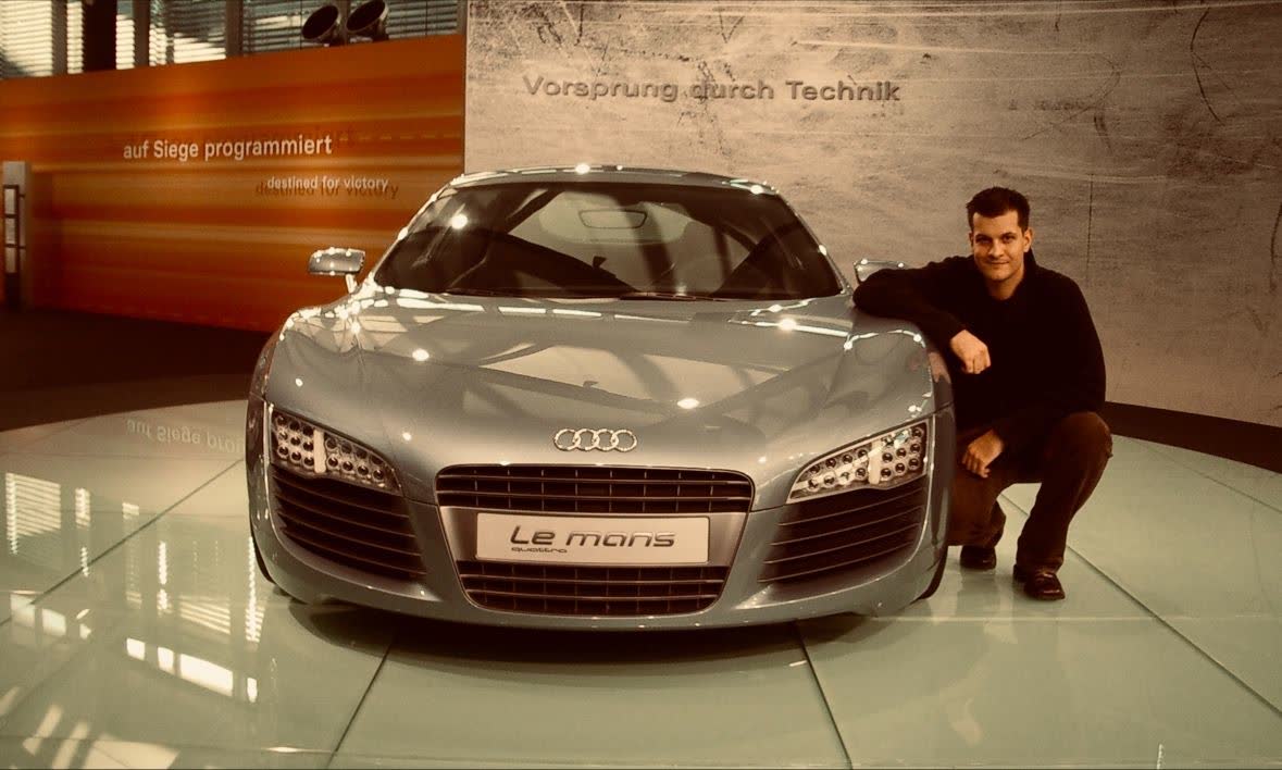 René Nagl beim Audi Le Mans quattro — 2009